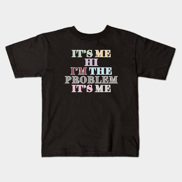 It's Me, Hi! Kids T-Shirt by Likeable Design